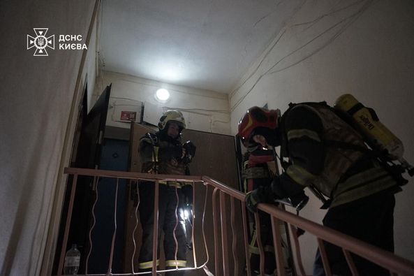 Наслідки удару РФ по Києву