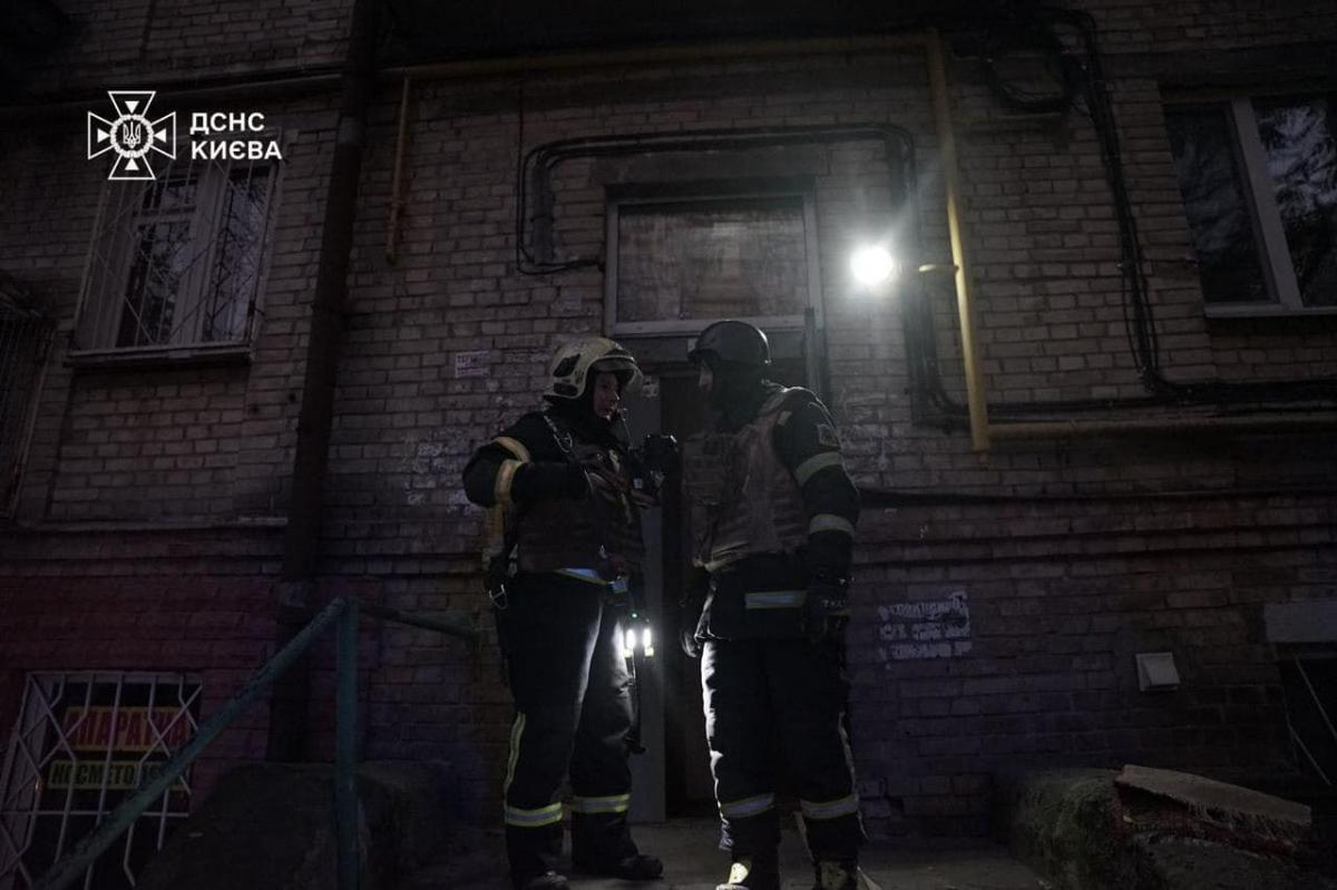 Наслідки удару РФ по Києву