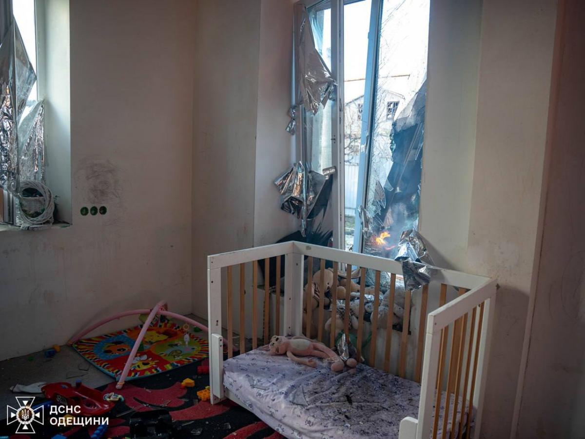 Наслідки ракетного удару по Одеській області 17 листопада