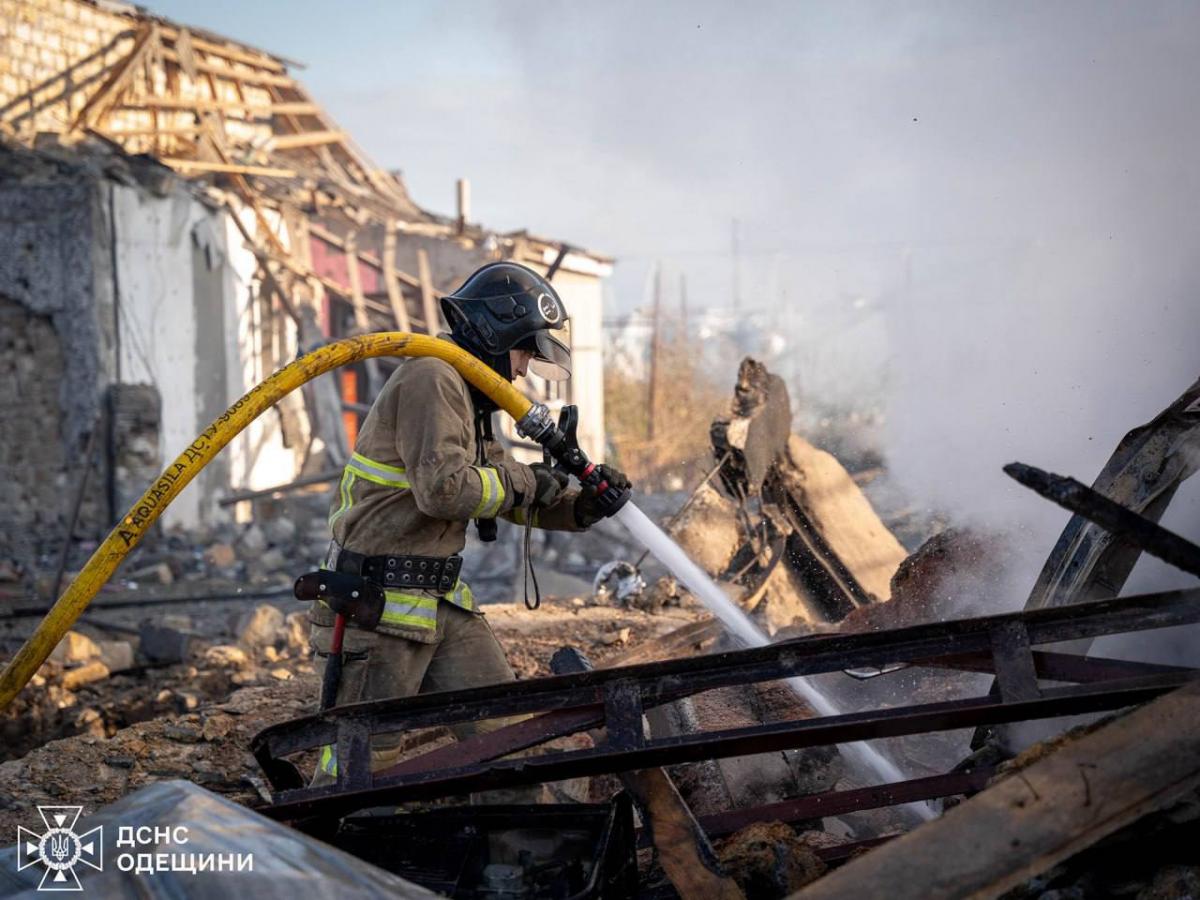 Наслідки ракетного удару по Одеській області 17 листопада