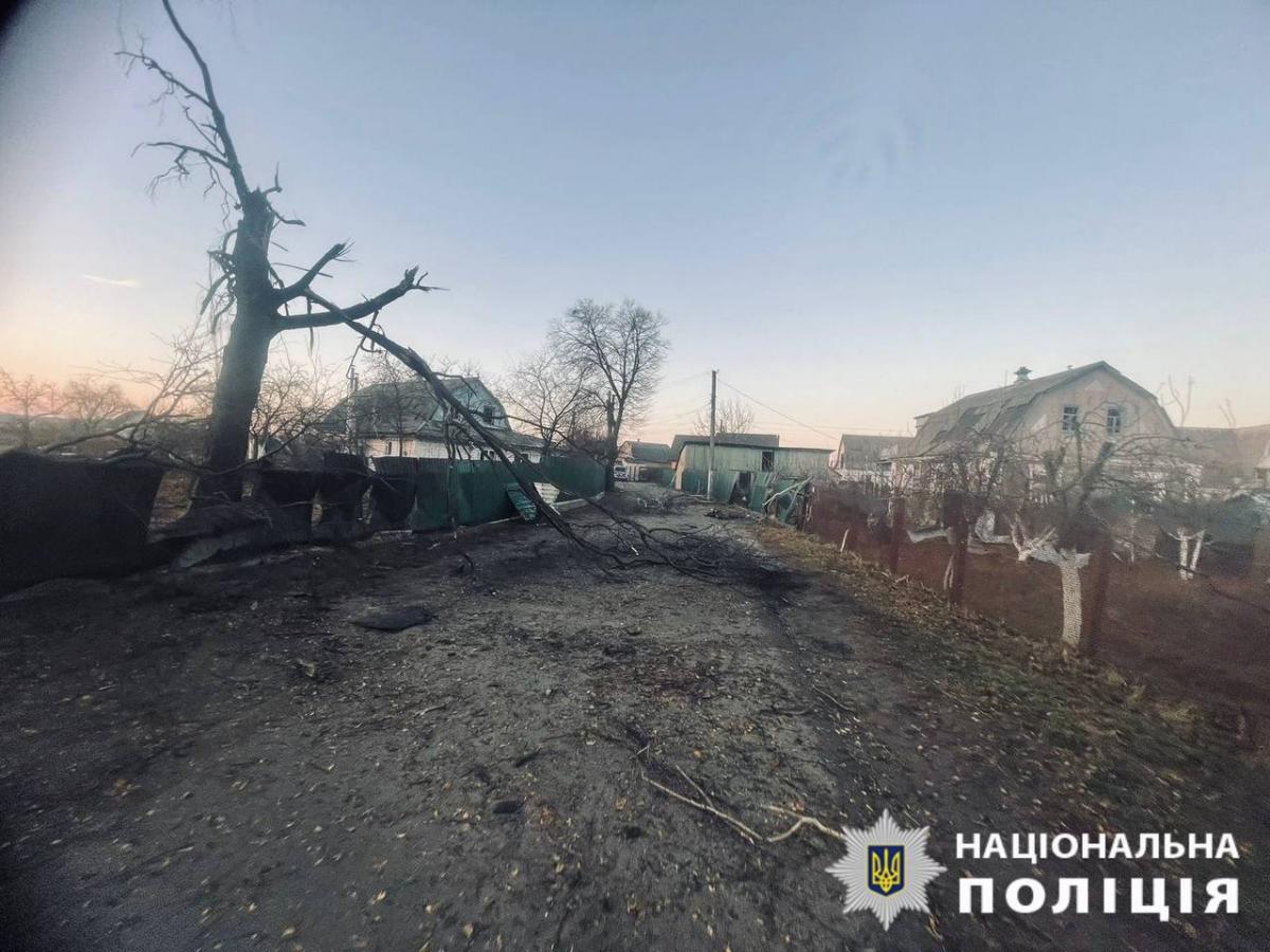 Наслідки ракетного удару по Київській області 17 листопада