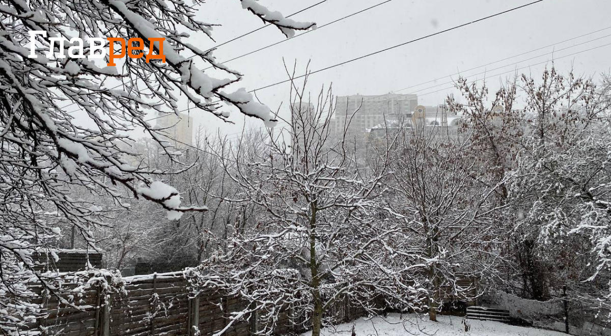 Київ засипало снігом: синоптики розповіли, чого чекати від погоди сьогодні