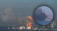 ЗСУ вдарили по порту, пошкоджено корабель РФ: нові деталі вибухів у Бердянську