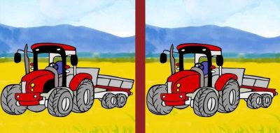 Чим відрізняються 2 трактори: лише одиниці знайдуть відповідь за 11 секунд