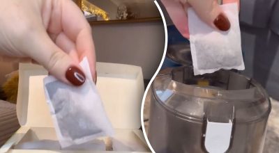 Пакетик чая, пылесос