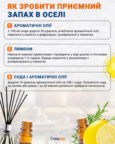 Как сделать приятный запах в доме инфографика Как сделать приятный запах в доме инфографика