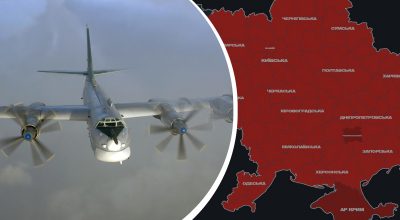 Ту-95МС, карта тривог 