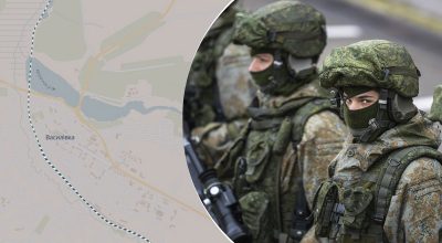 дамба у Василівці, російські окупанти дамба у Василівці, російські окупанти