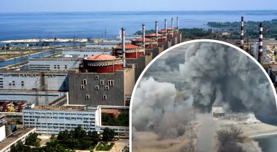 ЗАЭС, подрыв Кураховской дамбы
