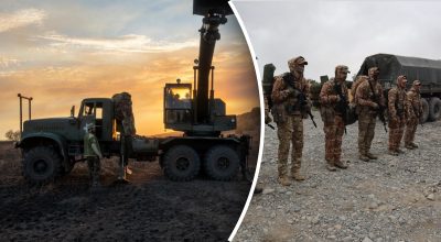 Украинские военные, российские военные