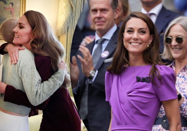 Без макіяжу, але зі стильним образом: Кейт показалася після хіміотерапії