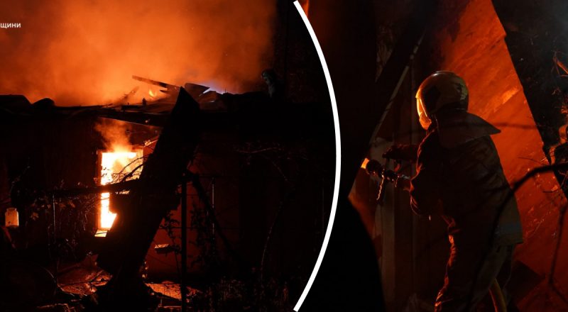 "Доставали людей из горящего дома": РФ запустила по Украине ракеты и 48 дронов