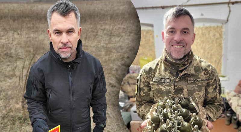 Популярный шоумен и воин ВСУ получил травму на Запорожском направлении