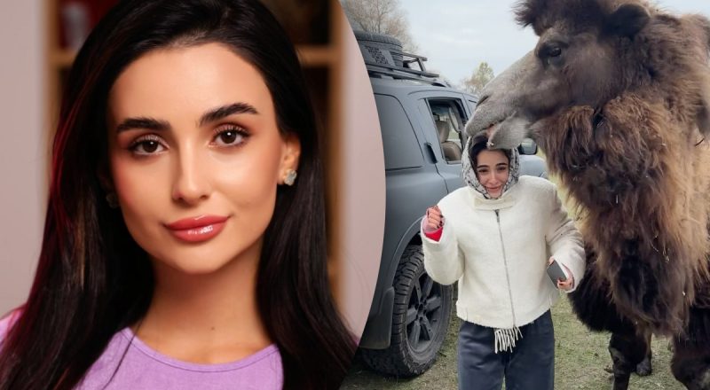 "Хотіла заспівати йому": на Анну Трінчер плюнув верблюд