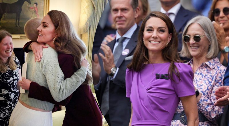 Без макияжа, но со стильным образом: Кейт показалась после химиотерапии