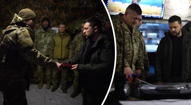 "Напряженное направление": Зеленский прибыл на один из самых горячих участков фронта