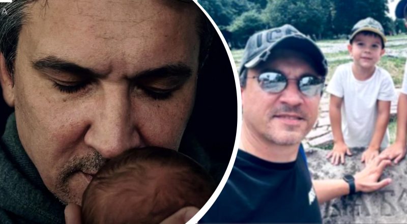 Известный украинский актер в третий раз стал отцом и показал новорожденного