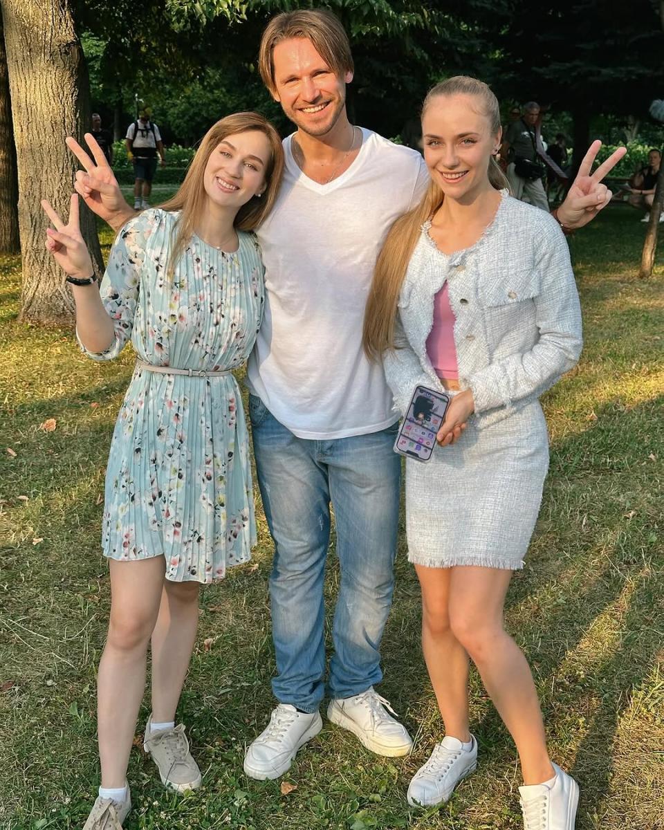 Анна Сердюк із колегами Анна Сердюк із колегами