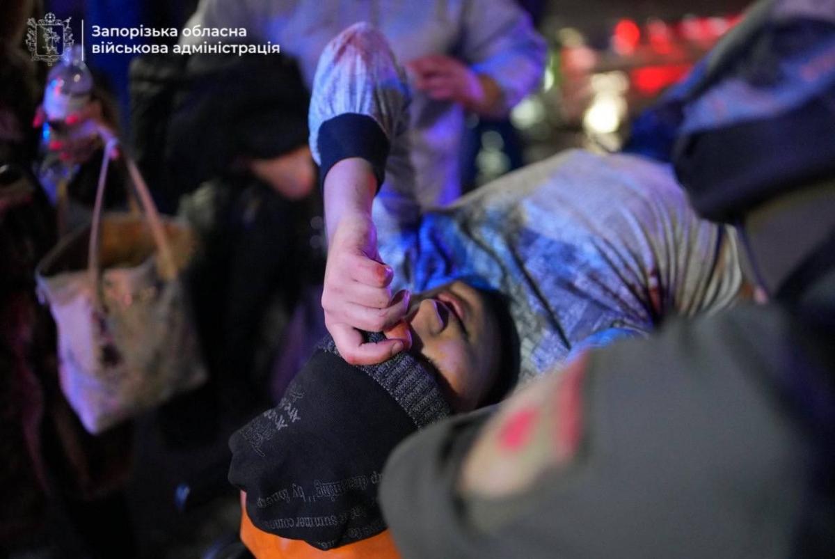 Удар по Запоріжжю 6 грудня