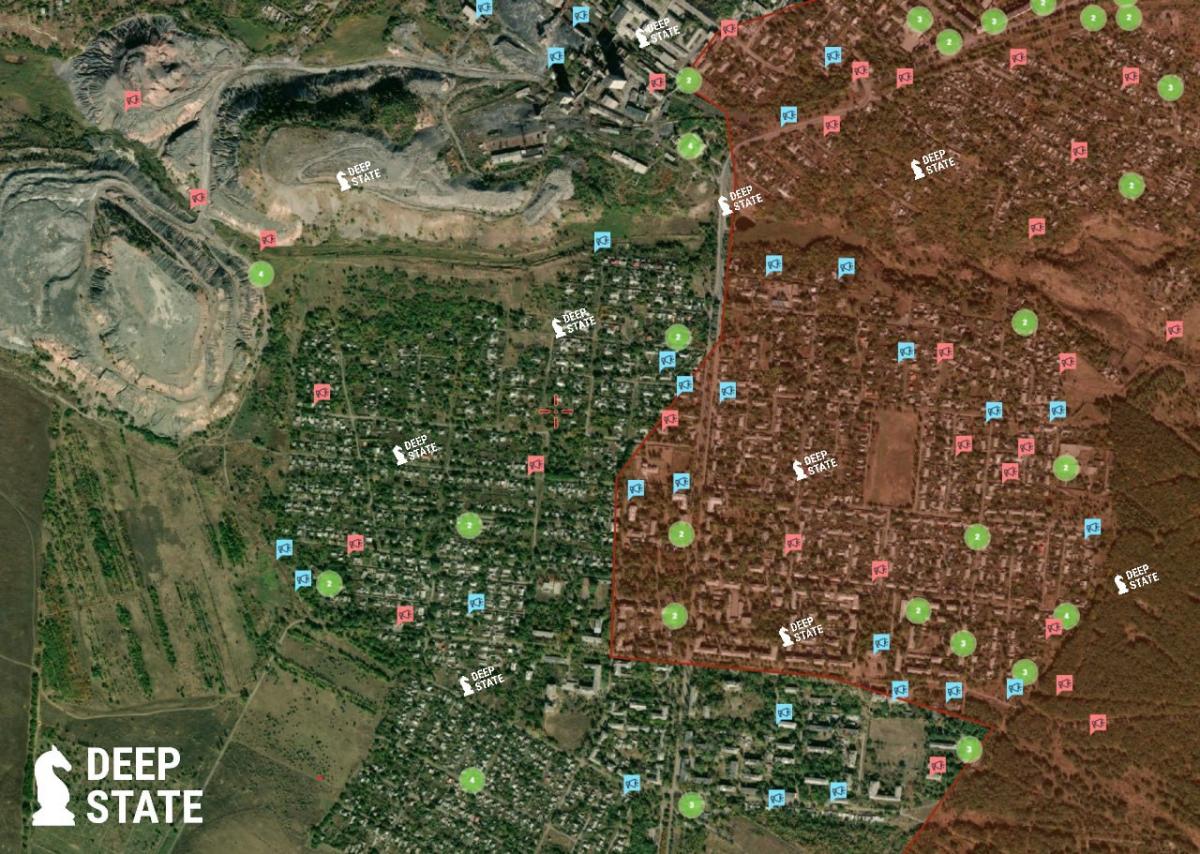 'Мішок' для ЗСУ: у Торецьку ворог встановив контроль над териконами шахти Центральна