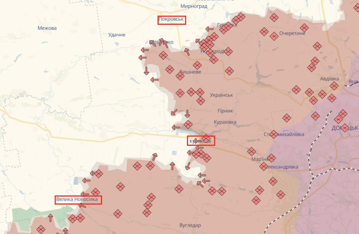 Карта Deep State map Карта Deep State map