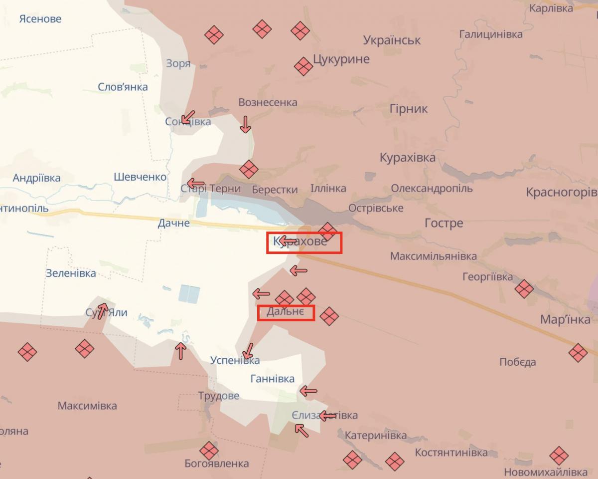 Карта Deep State map Карта Deep State map