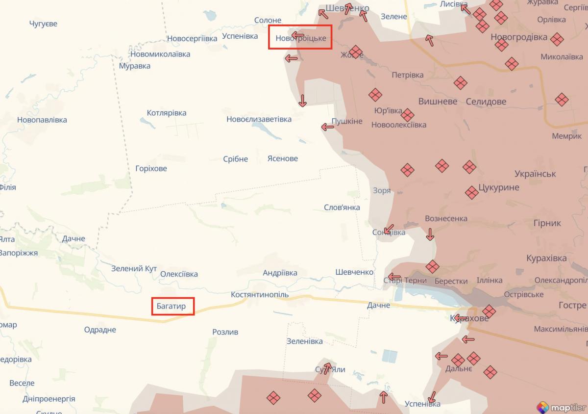 Карта Deep State map Карта Deep State map