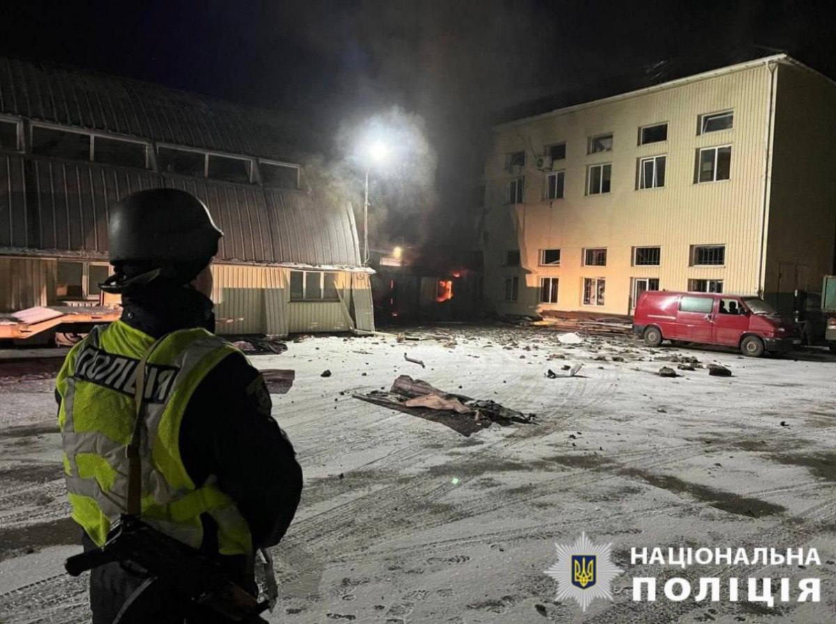 Удар дронами по Киевщине в ночь на 14 декабря