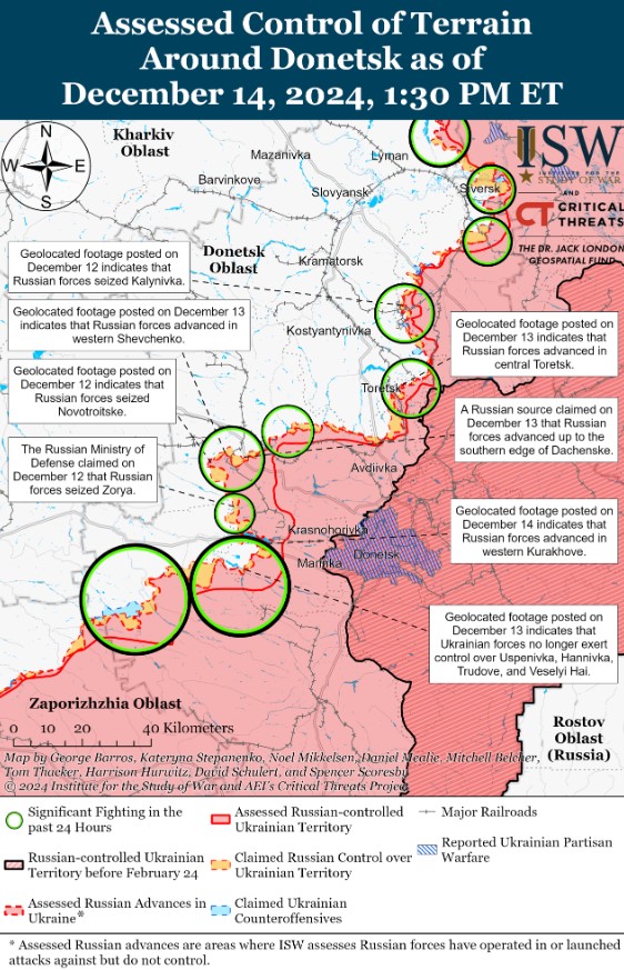 Карта боїв в Україні