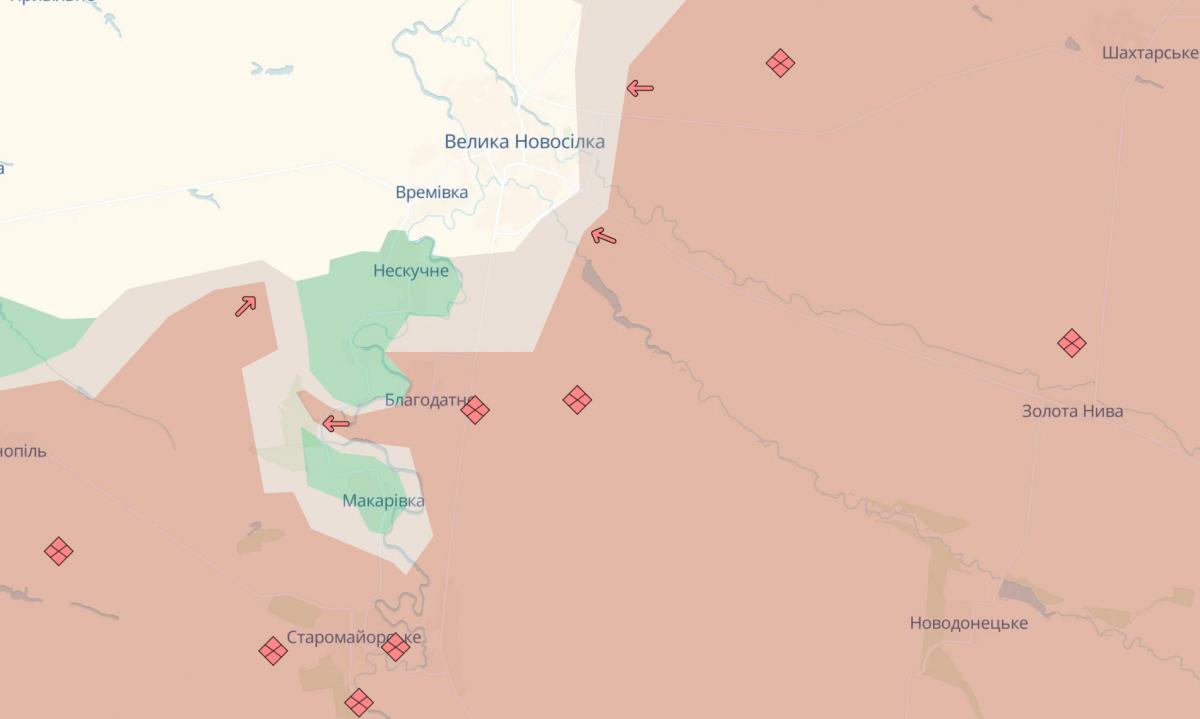 Окупанти атакують з усіх сторін: в DeepState показали оновлену мапу