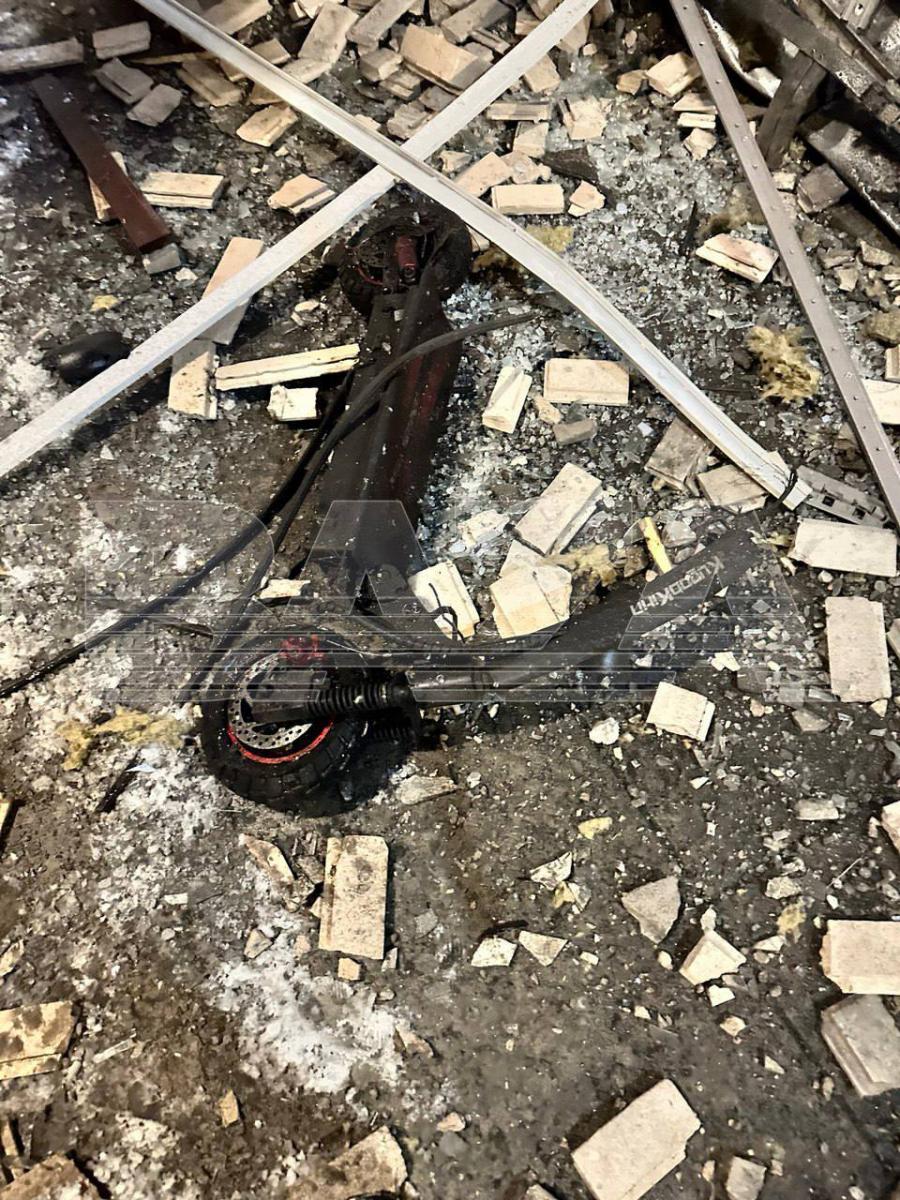 Взрывчатка вероятно была в самокате 