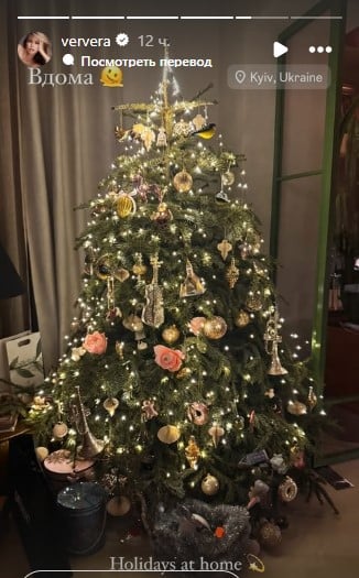 Новорічна ялинка Віри Брежнєвої