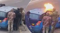 Він сам підпалив: у ТЦК видали свою версію з викурюванням чоловіка з машини