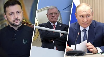 Зеленский, Келлог, Путин