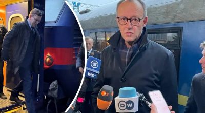 До Києва приїхали конкурент Шольца на виборах і прем'єр Естонії: про що говоритимуть із Зеленським