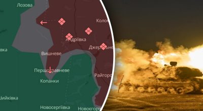 ВСУ, карта Харьковского направления ВСУ, карта Харьковского направления