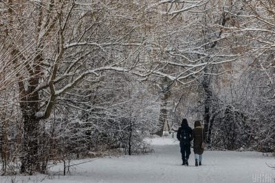 снег, погода