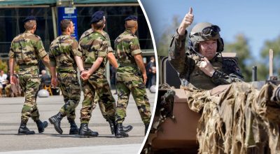 Французские военные, немецкие военные