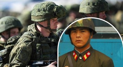 Солдат КНДР, армия рф