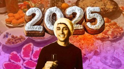 новогодний стол 2025