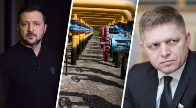 Зеленський, Фіцо, транзит газу