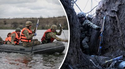 РФ намагається форсувати Дніпро: у ЗСУ заявили про загрозу для Херсона РФ намагається форсувати Дніпро: у ЗСУ заявили про загрозу для Херсона
