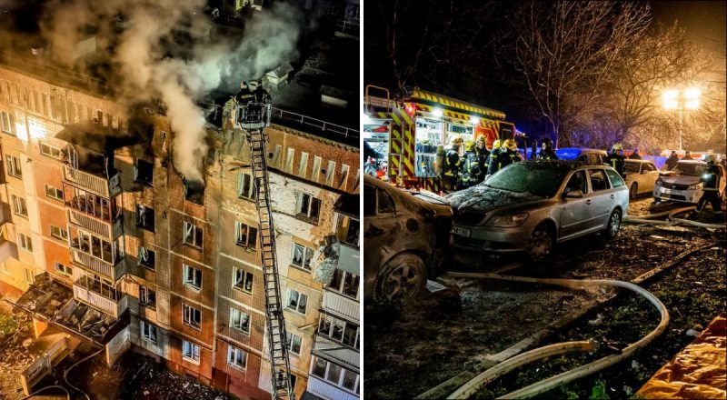 У Тернополі дрон влучив у п'ятиповерхівку: є загиблий та тяжкопоранені