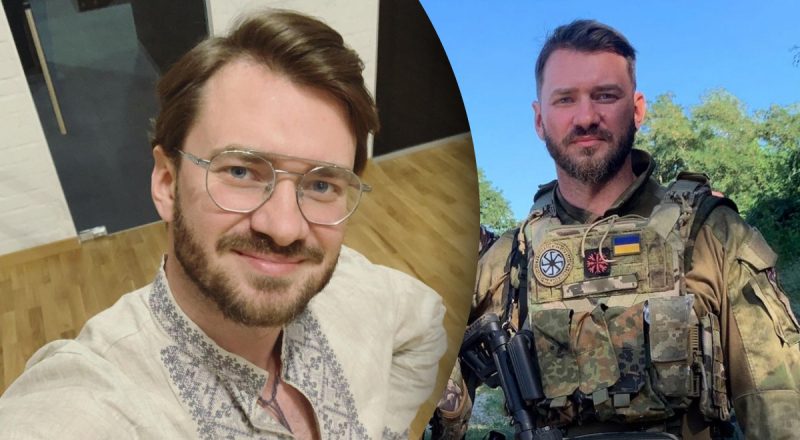 Танцюрист-воїн Дмитро Дікусар "полум'яним" фото звернувся до українців