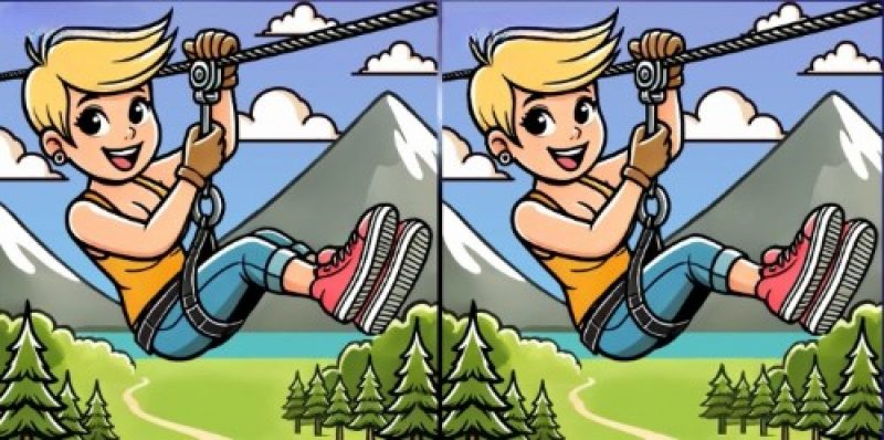 Чем отличаются две девушки: загадку нужно разгадать всего за 19 секунд