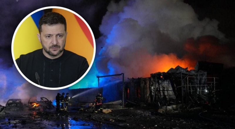 "Слова РФ ничего не значат": Зеленский отреагировал на атаку в вечер Святого Николая