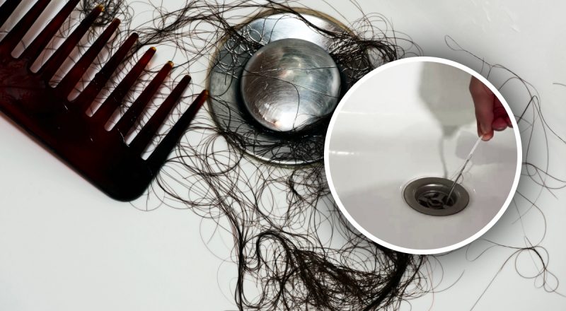 Як прочистити злив від волосся без хімії: геніальний та простий метод