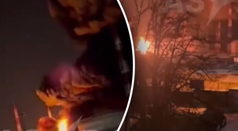 Дрони атакували нафтобазу в російському Орлі: після серії потужних вибухів спалахнула пожежа