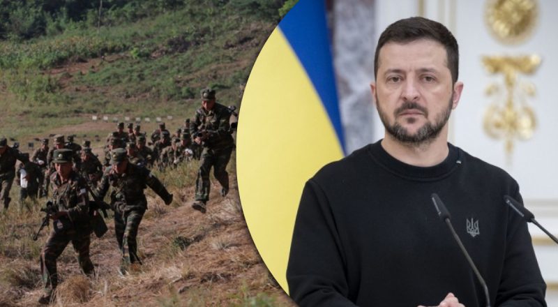 "Потери уже заметны": Зеленский заявил, что РФ начала бросать в штурмы солдат КНДР
