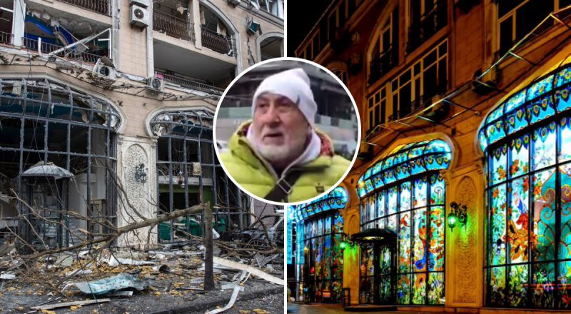 "Я сюда душу вложил": владелец уничтоженного ресторана в Киеве не сдержал эмоций